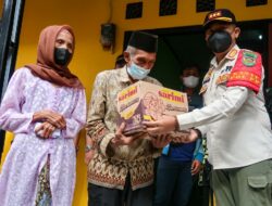 Isi Rangkaian HUT, Satpol PP dan Linmas Purwakarta Gelar Bakti Sosial