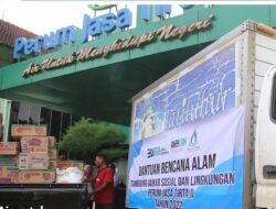 BUMN Peduli Gempa Cianjur, Jasa Tirta II Kirim Makanan Instan dan Obat-obatan