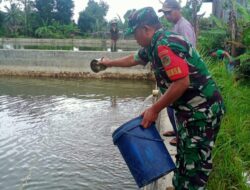 Kodim 0619/Purwakarta Aplikasikan BIOS 44 DC di Kolam Milik BPBIAT