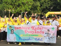 Ribuan Pahlawan Kesehatan Masyarakat Meriahkan Jambore Kader Posyandu Purwakarta