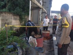 Tukang Las Ditemukan Meninggal Dunia di Samping Work Shop 1 PT PP