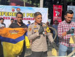 Polres Purwakarta Tangkap Anggota Geng Motor Pelaku Pembacokan