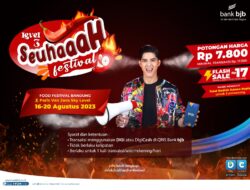 Ragam Promo Bank bjb Bikin Seuhahhh Festival 2023 Semakin Meriah
