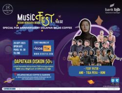 Nonton Delapan Belas Coffee & Music Festival Vol 2 Pakai DIGI dan DigiCash Banyak Untungnya