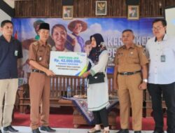 BPJamsostek Kampanyekan “Kerja Keras Bebas Cemas” di Kecamatan Sukatani Purwakarta