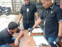 Satnarkoba Polres Subang Tes Urine Pengemudi Travel