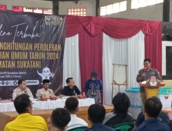 Panwaslu Sukatani Awasi Ketat Rekap Pemilu 2024 di PPK
