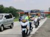 Kapolres Subang Turun Langsung Sterilisasi Bahu Jalan dan Monitoring One Way
