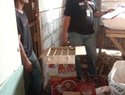 Polres Subang Sita Ratusan Botol Miras, Antisipasi Peredaran saat Malam Idulfitri 1445 H