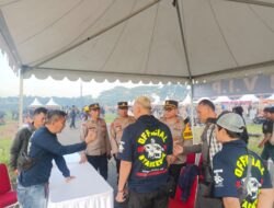 Polres Subang Bubarkan Jambore Yamaha RX King Club Cimahi II di Sirkuit Geri Mang