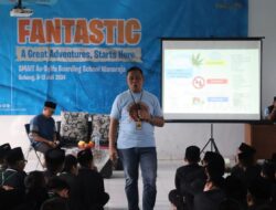 Polres Subang Edukasi Santri SMAIT As Syifa Wanareja Tentang Bahaya Narkoba