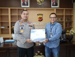 PLN UP3 Purwakarta Perkuat Sinergi dengan Polres Jelang HUT Ke-79 RI