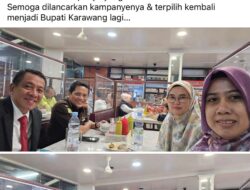 Foto Barengnya dengan Ketua KPU dan Calon Bupati Petahana Viral, Anggota DPRD Karawang Ini Sampaikan Permohonan Maaf