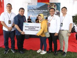 Permudah Pendaftar NIB, BPJamsostek Purwakarta Buka Layanan Informasi dan Pendaftaran saat Pelayanan Publik Terpadu di Sukasari