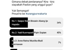 Tampil Maksimal di Debat Perdana Pilkada Purwakarta, Yadi – Pipin Ungguli Poling Netizen