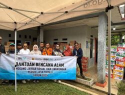 Peduli Sesama Hadir untuk Negeri, Perum Jasa Tirta II Bantu Korban Pergerakan Tanah Pasirmunjul Purwakarta