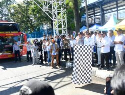 Wagub Jabar Lepas 3.000 Peserta Mudik Gratis 2026 di Terminal Leuwipanjang