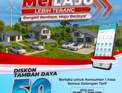 Hari Kebangkitan Nasional, PLN Promo Tambah Daya Diskon 50% Lewat Program “MeiLaju Lebih Terang”