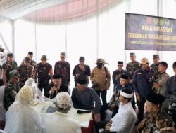 TMMD Ke-128 Resmi Ditutup, Pangdam III, Danrem 063, Dandim 0619, dan Bupati Purwakarta Jadi Saksi Nikah Massal