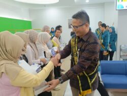 Harpelnas 2026, BPJS Ketenagakerjaan Purwakarta Bagi-bagi Hadiah dan Ajak Pelanggan Donor Darah